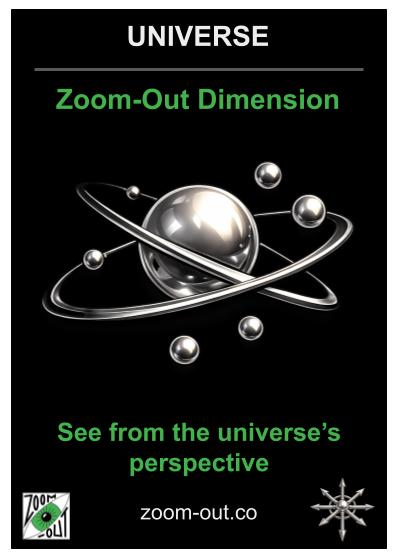 Zoom-Out Dimension — Universe card