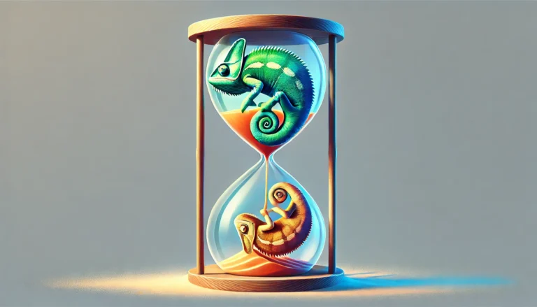 "Time is Change" Zoom-Out